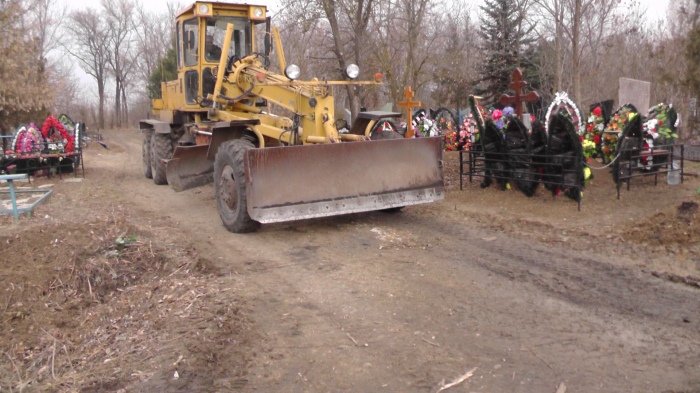 прокладка дороги между 110 и 122 кварталами подходит к завершению